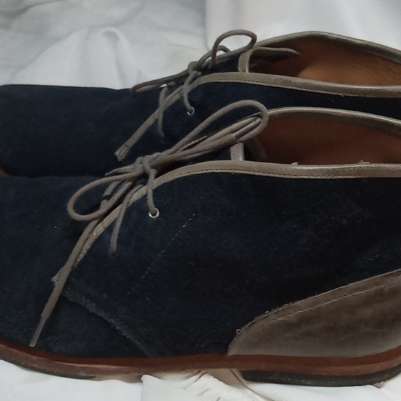Timberland boot company blue suede shoes size 12 - Picture 3 of 7